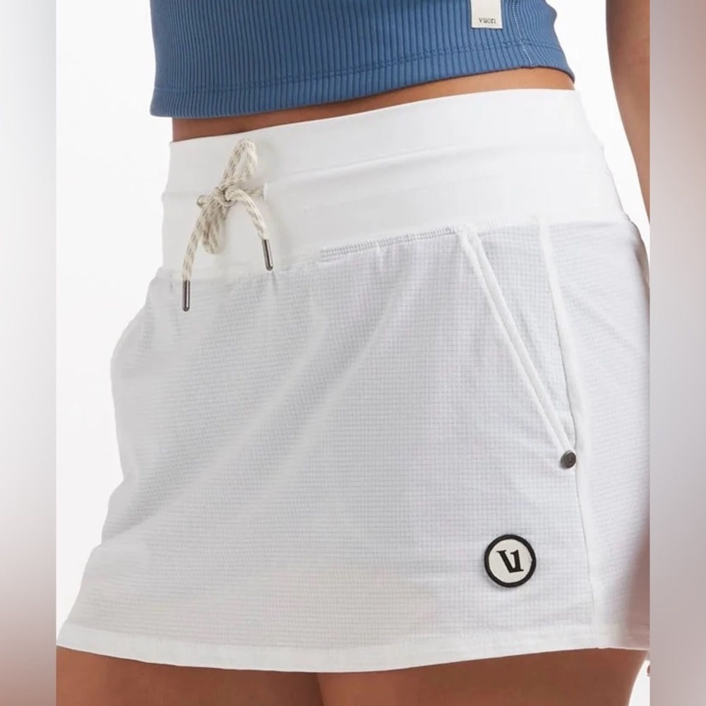 Vuori Seabreeze Skirt ✨ White ✨ Small